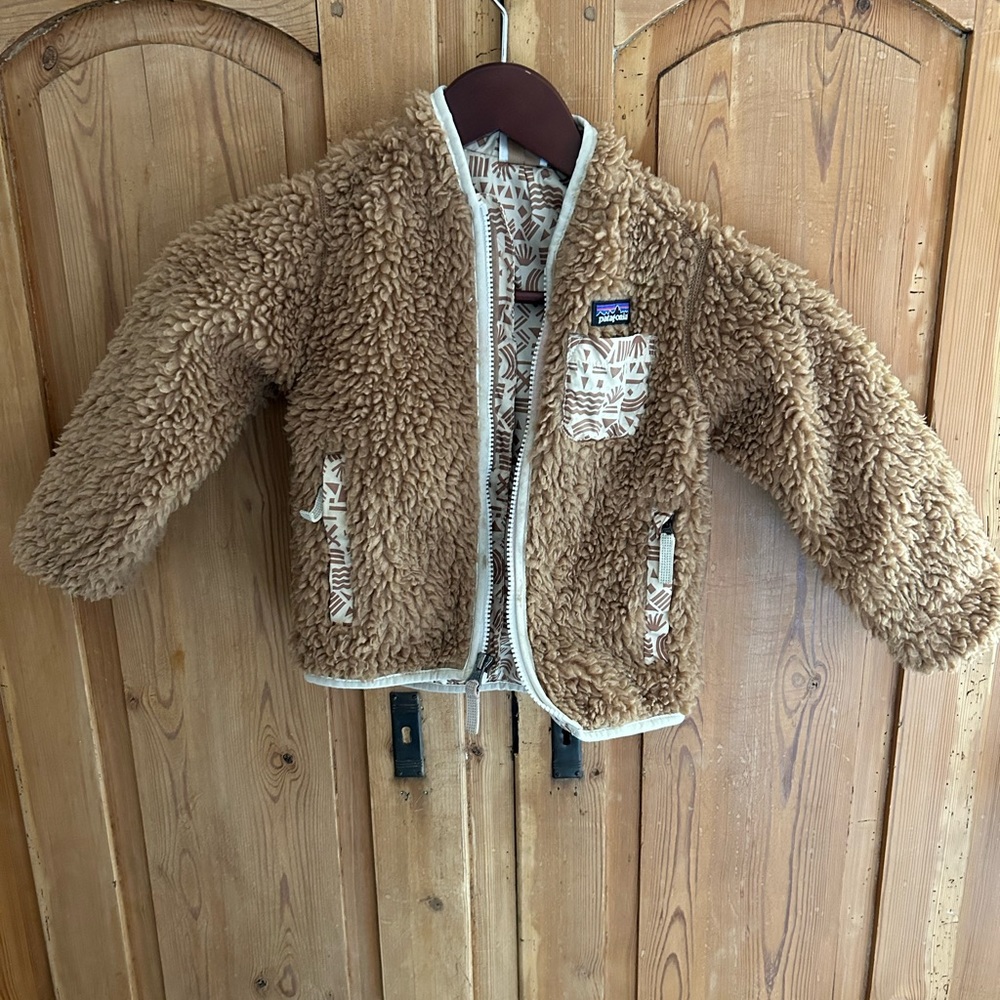 Patagonia Kids 3T Sherpa Fleece Retro X